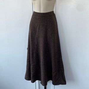 RODIER gorgeous wool maxi skirt NWOT